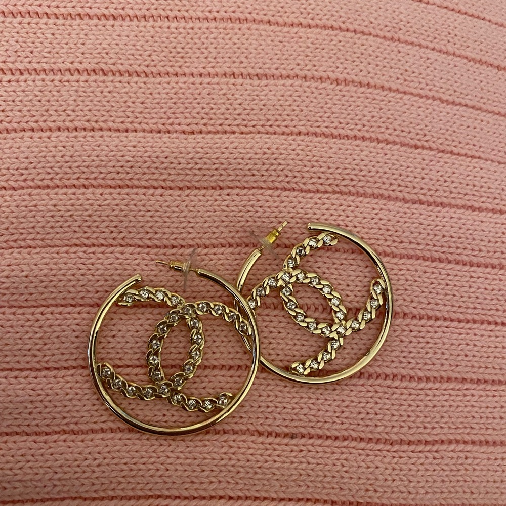 Hoop earrings